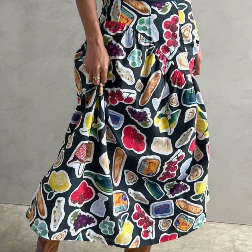 Lisa Says Gah Italian Summer Maxi Skirt